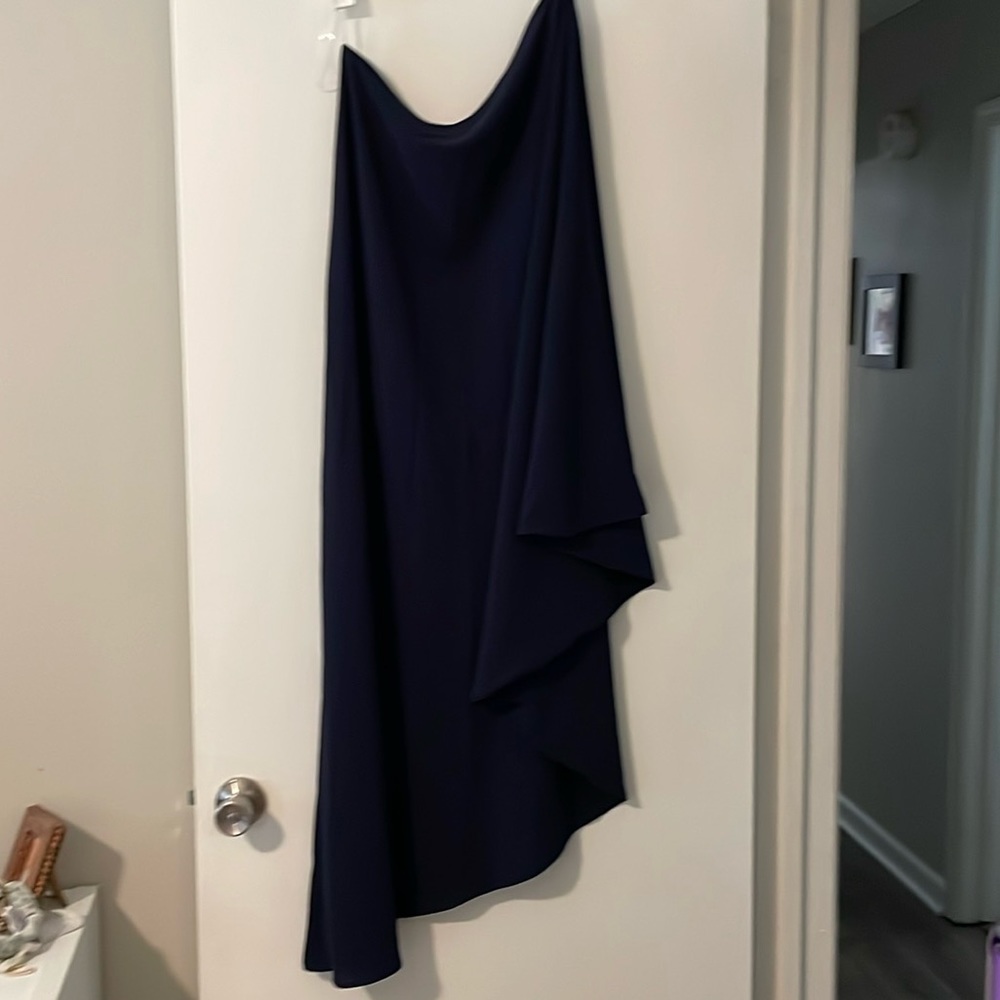 VICI navy blue one shoulder dress. Never worn, bought for a wedding-didnt wear.